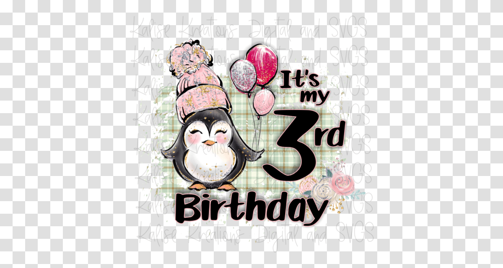 Birthday - Kalise Kreations Designs Cartoon, Number, Symbol, Text, Poster Transparent Png