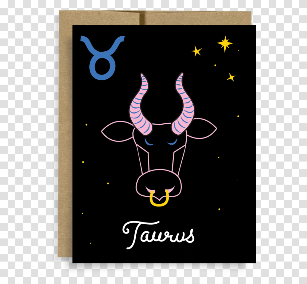 Birthday - Neighborly Taurus, Poster, Advertisement, Animal, Mammal Transparent Png