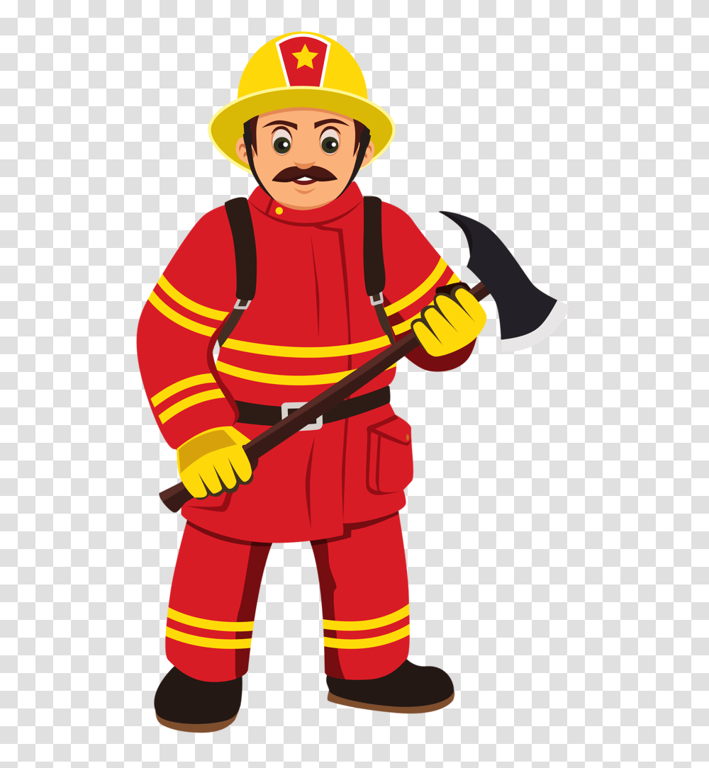 Birthdays For Boys Clip Art Printables, Fireman, Person, Human, Helmet Transparent Png