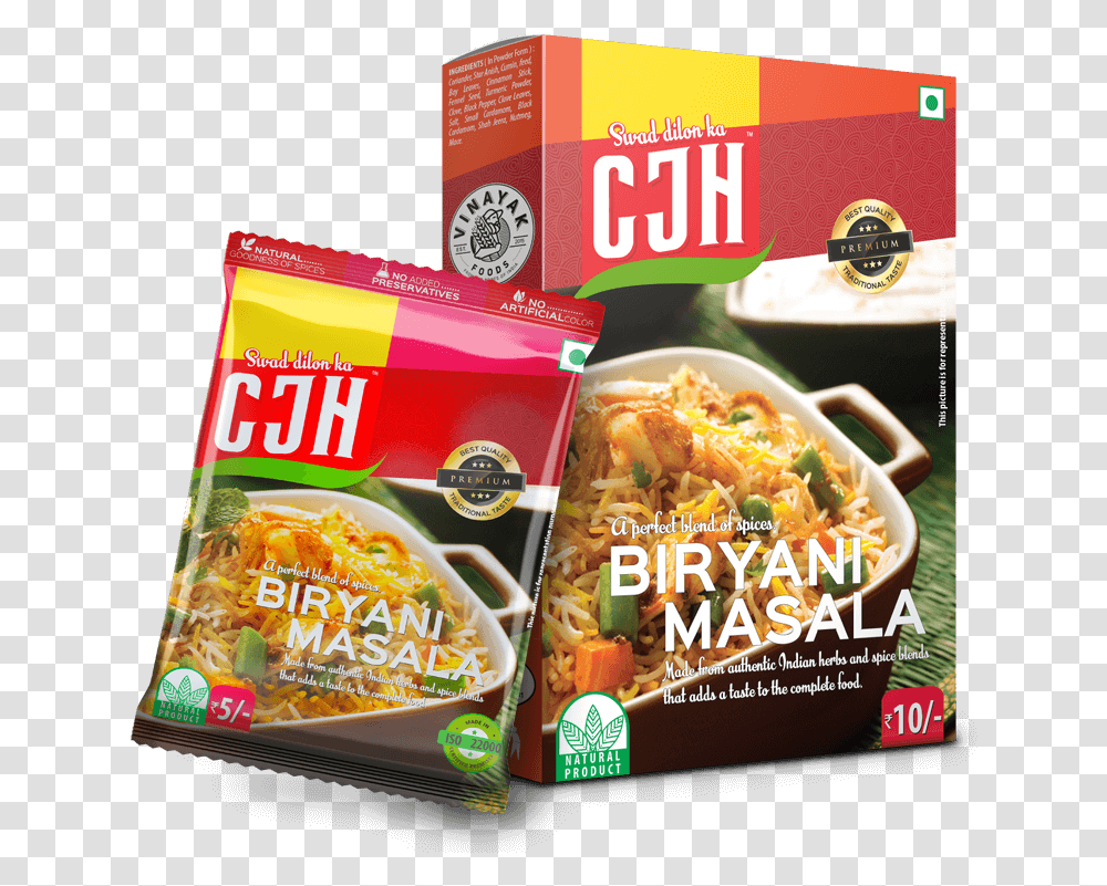 Biryani Masala Cjh Vinayak Foods Group Best Indian Indian Cuisine, Flyer, Poster, Paper, Advertisement Transparent Png