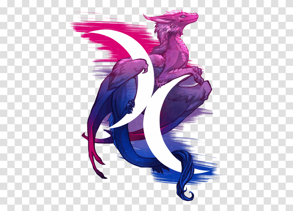 Bisexual Dragon, Animal, Purple Transparent Png