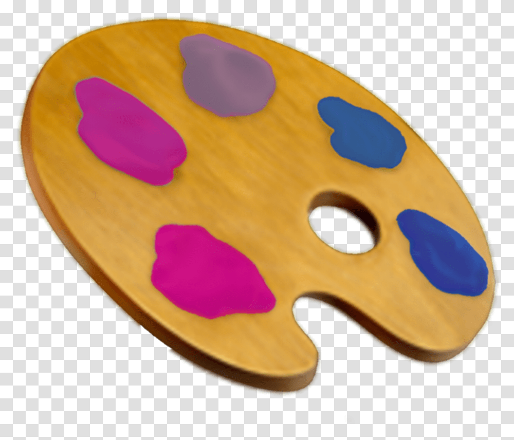 Bisexual Paint Palette Emoji Credit Isn't Needed But Wood, Paint Container, Birthday Cake, Dessert, Food Transparent Png