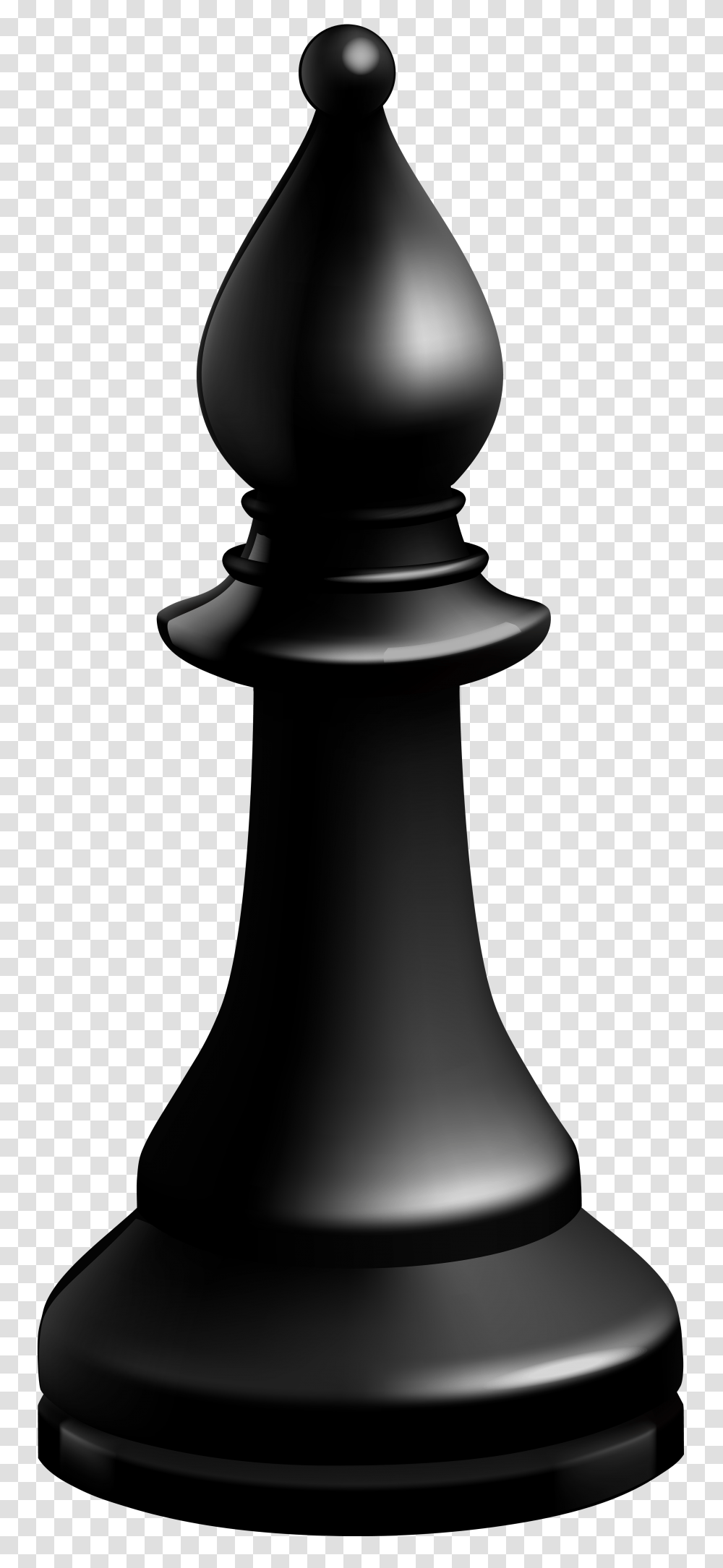 Bishop Black Chess Piece Clip Art, Lamp, Lighting, Bottle, Spotlight Transparent Png