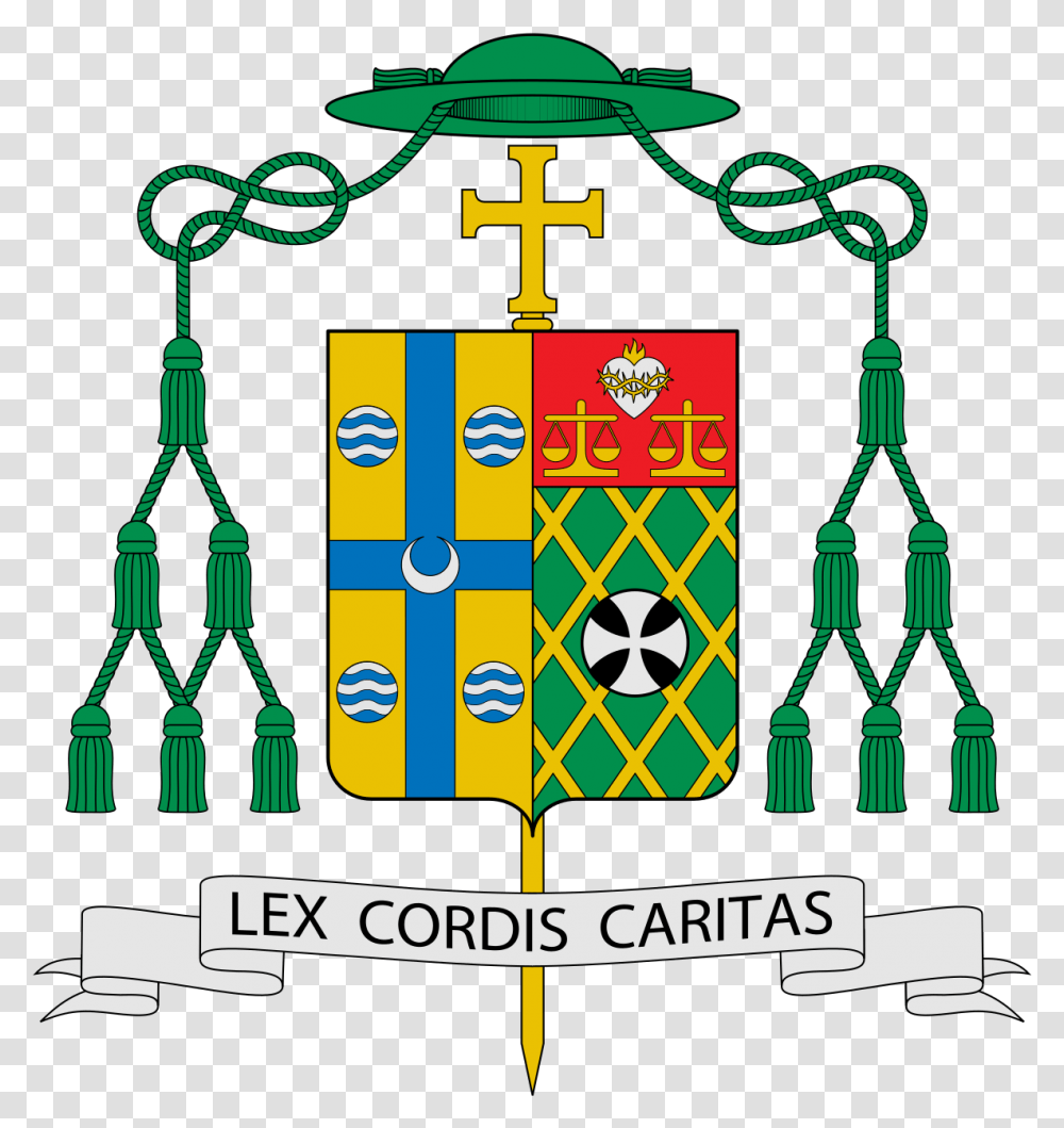 Bishop Hying Coat Of Arms, Pattern, Floral Design Transparent Png