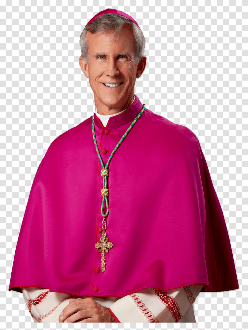 Bishop Strickland, Priest, Person, Human, Necklace Transparent Png