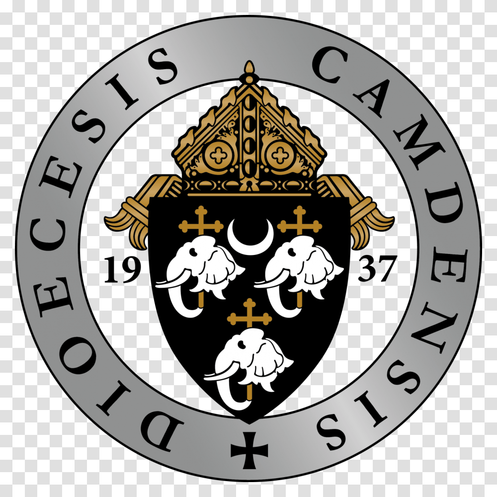 Bishop Sullivan To Celebrate Sunday Mass Via Facebook Diocese Of Camden, Logo, Trademark, Emblem Transparent Png