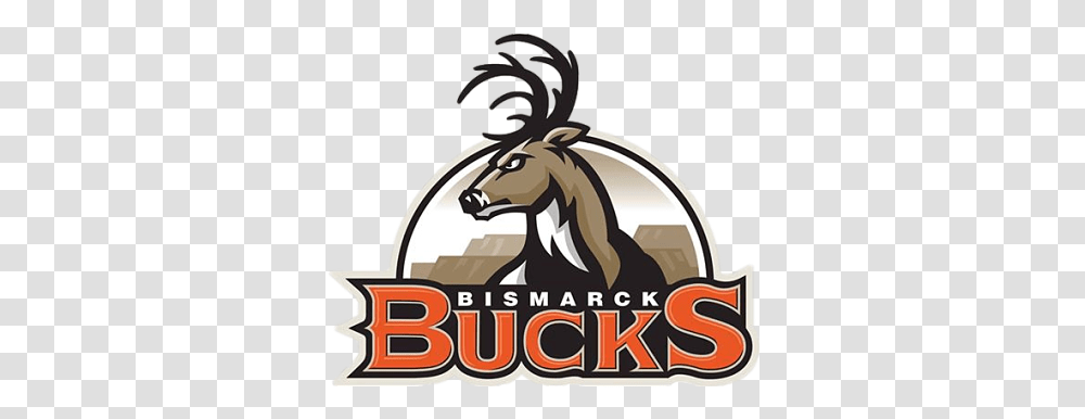 Bismarck Bucks Logo Bismarck Bucks Logo, Mammal, Animal, Wildlife, Anteater Transparent Png