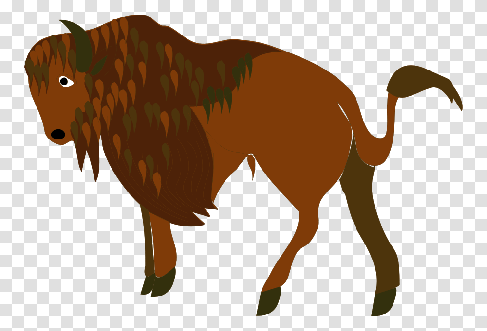 Bison Clip Art, Mammal, Animal, Wildlife, Elephant Transparent Png