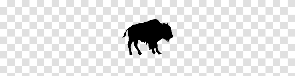 Bison Icons Noun Project, Gray, World Of Warcraft Transparent Png