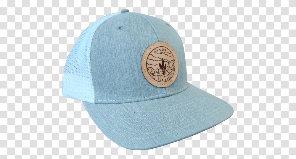 Bison Leather Patch CapClass Lazyload Lazyload Fade Baseball Cap, Apparel, Hat, Sun Hat Transparent Png