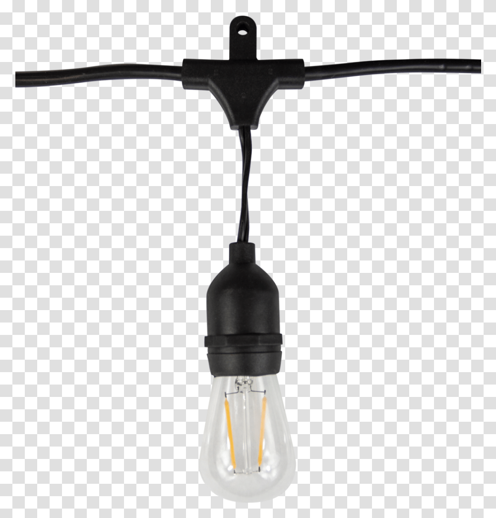 Bistro String Lights Line Voltage S14 Filament Lamps, Bow, Lightbulb Transparent Png