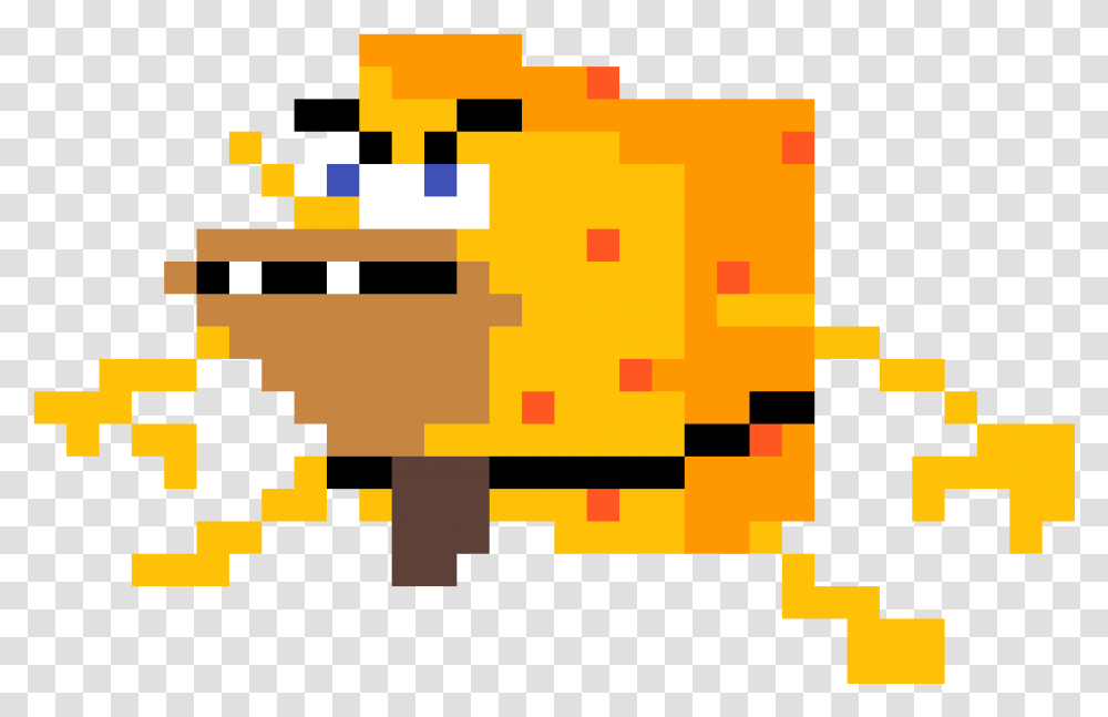 Bit Art Meme, Pac Man Transparent Png