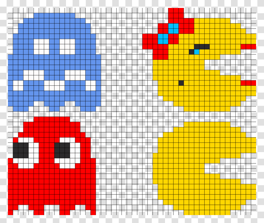 Bit Characters Pac Man Transparent Png