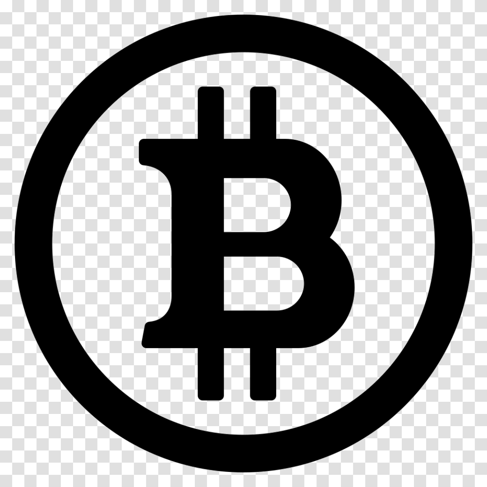 Bit Coin Bitcoin Logo, Number, Trademark Transparent Png