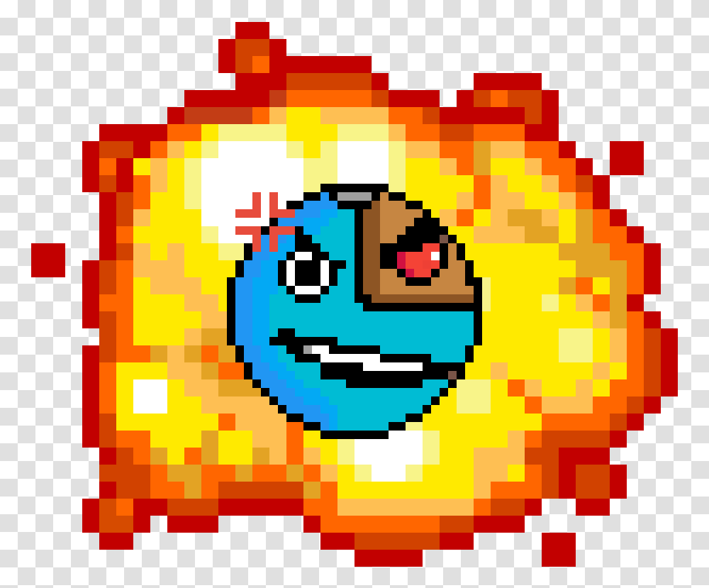 Bit Explosion, Pac Man, Plant Transparent Png