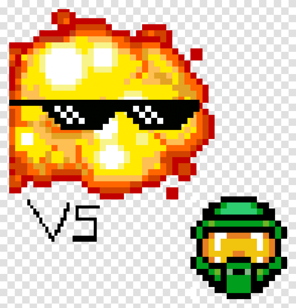 Bit Explosion, Pac Man, Super Mario Transparent Png
