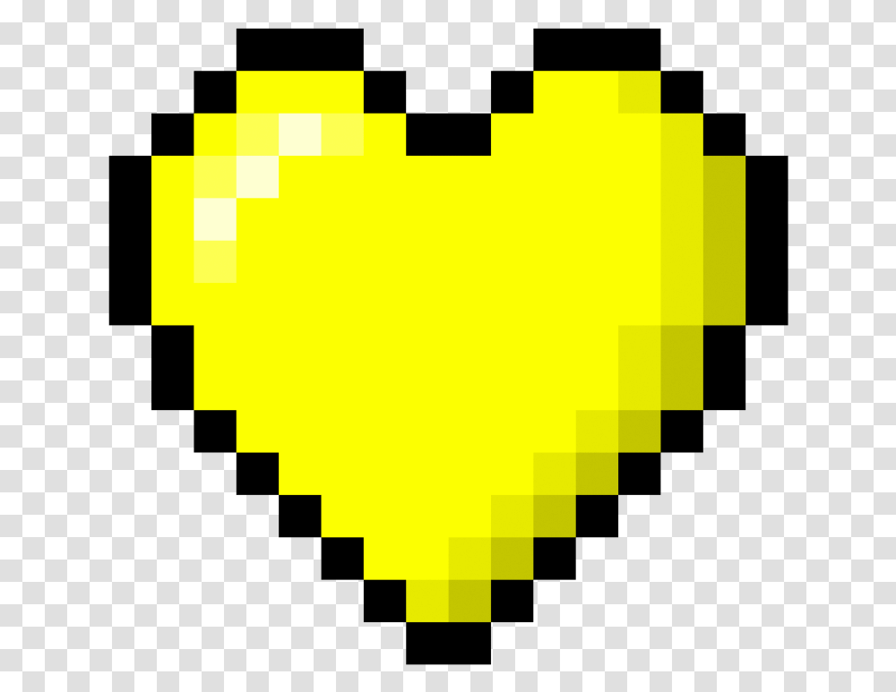 Bit Heart 8 Bit Heart, Pac Man Transparent Png