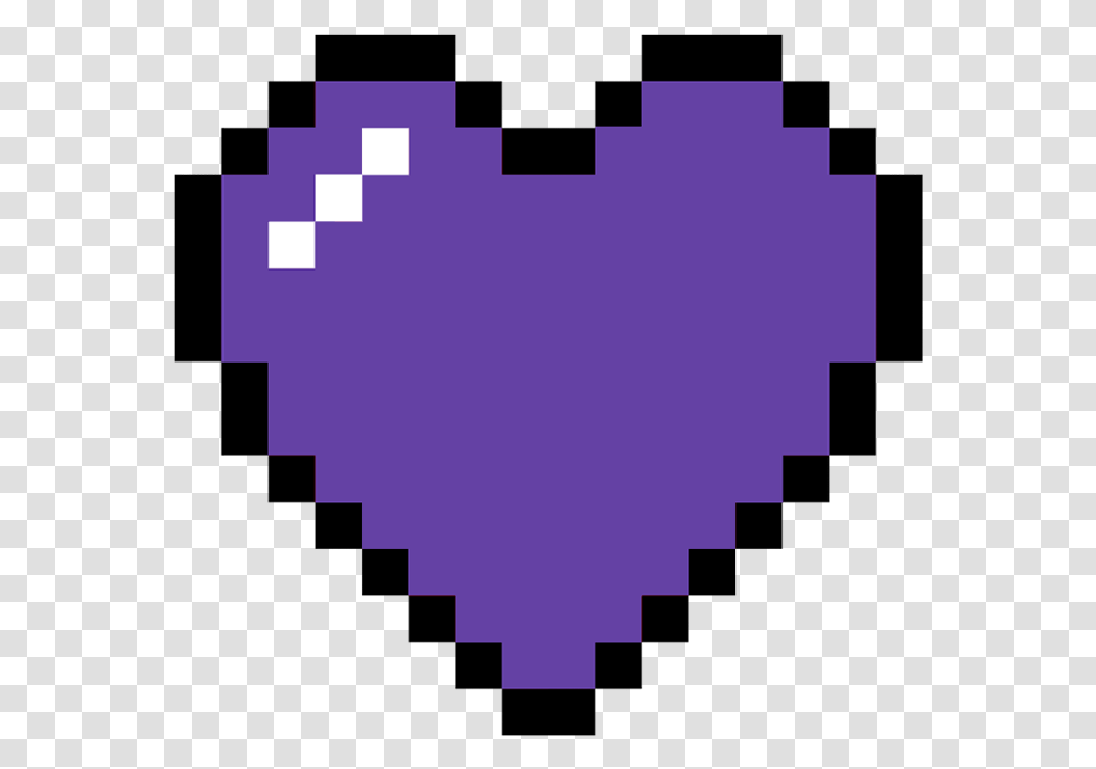 Bit Heart, Purple, Pac Man, Logo Transparent Png