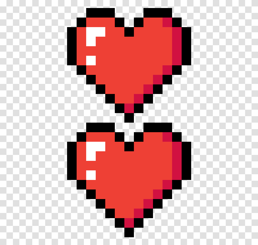 Bit Hearts, Pac Man Transparent Png