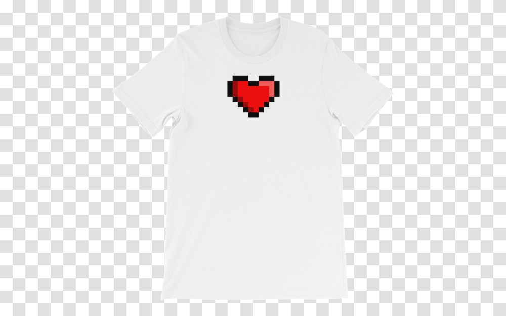 Bit Lowres Heart, Clothing, Apparel, T-Shirt, Sleeve Transparent Png
