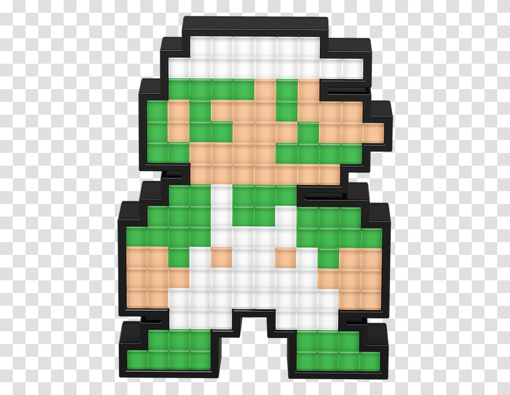 Bit Luigi 8 Bit Luigi, Urban, Game, Pattern, Minecraft Transparent Png