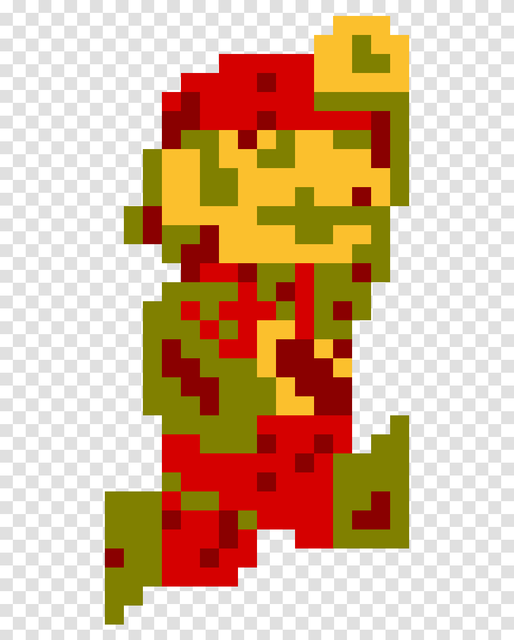 Bit Mario, Modern Art, Minecraft Transparent Png