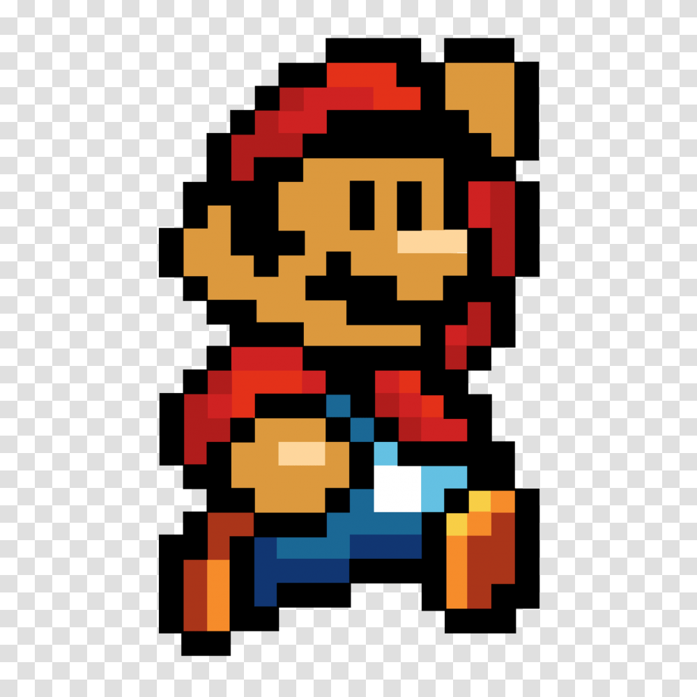 Bit Mario, Pac Man, Super Mario Transparent Png