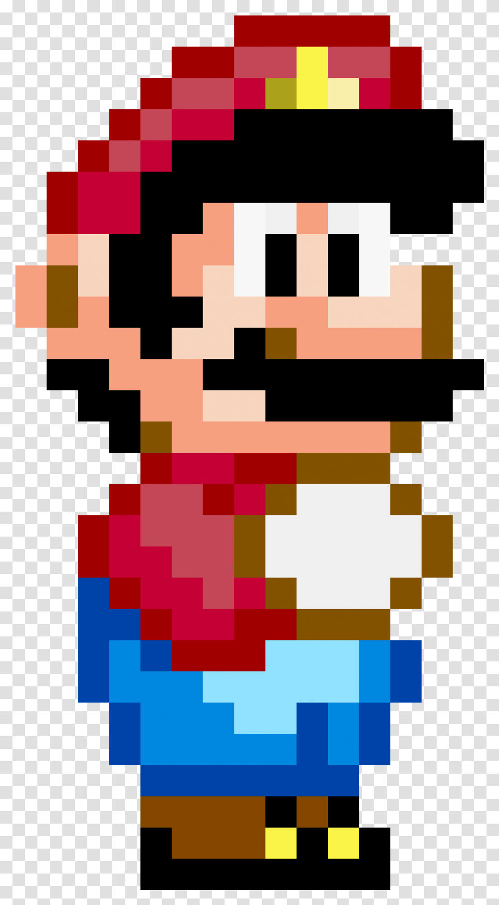 Bit Mario Super Mario World, Modern Art, Rug Transparent Png