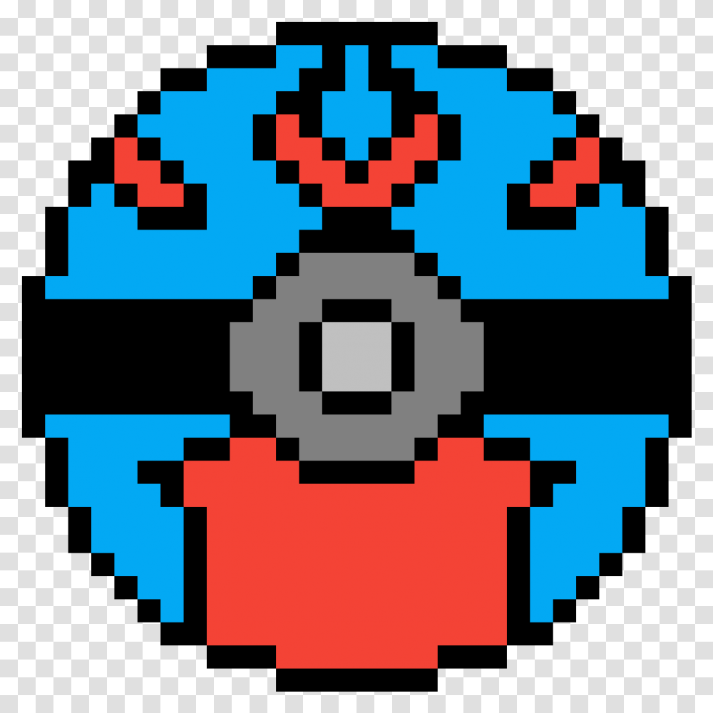 Bit Planet Download Deadpool Logo Pixel Art, Pac Man Transparent Png