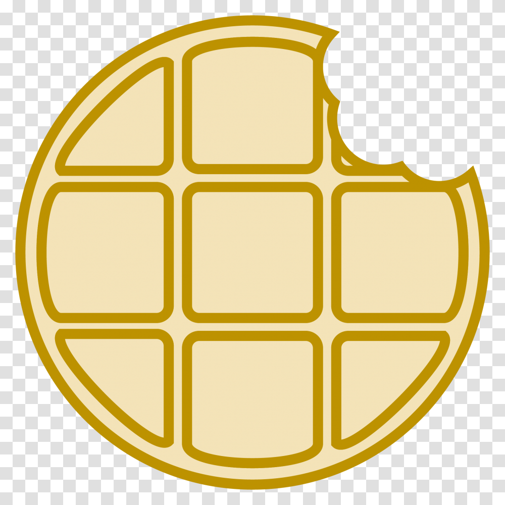Bit Waffle Icon Illustration, Grenade, Logo, Food Transparent Png