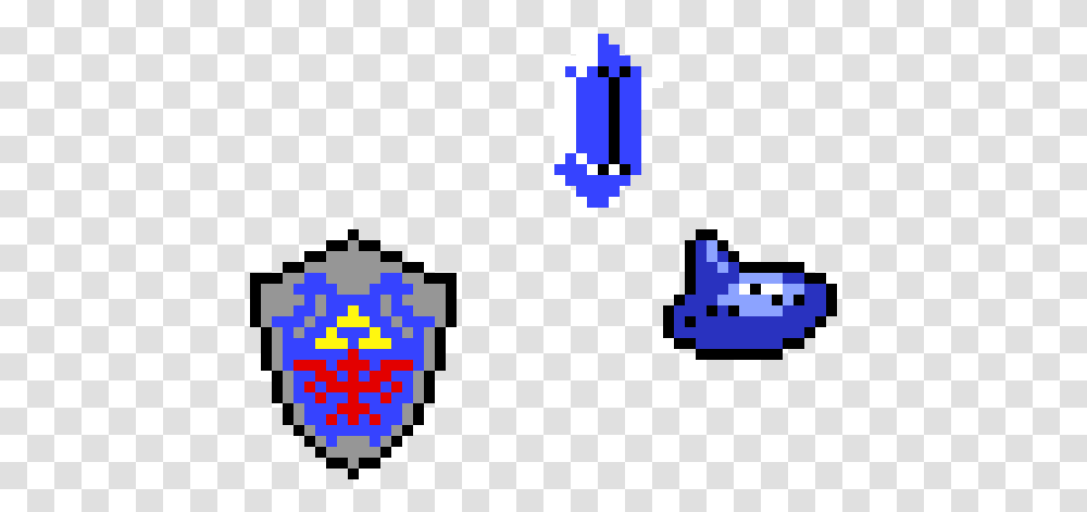 Bit Zelda Shield, Pac Man, Super Mario, Pattern Transparent Png