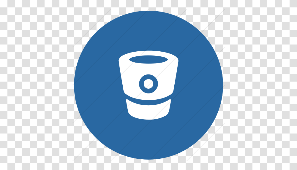 Bitbucket Icon Bitbucket Logo Blue Circle, Towel, Paper, Balloon, Paper Towel Transparent Png