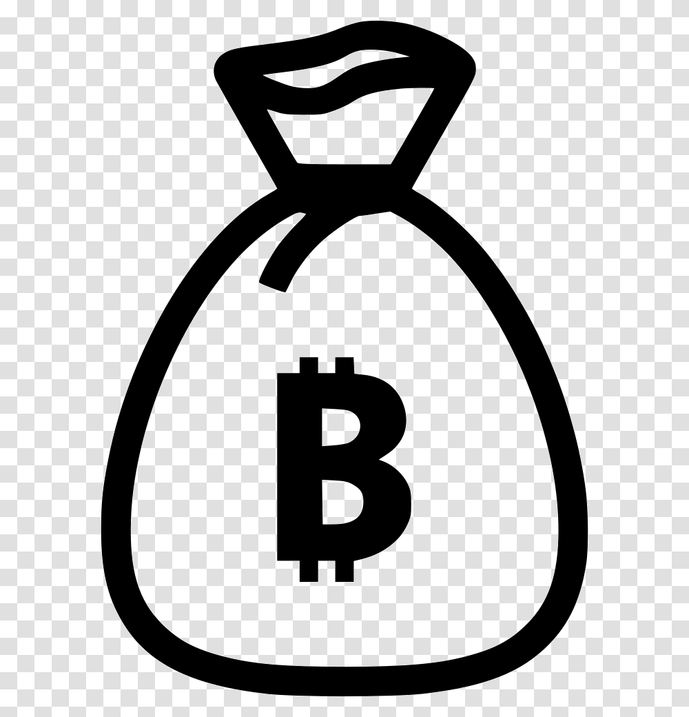Bitcoin Bag, Number, Label Transparent Png