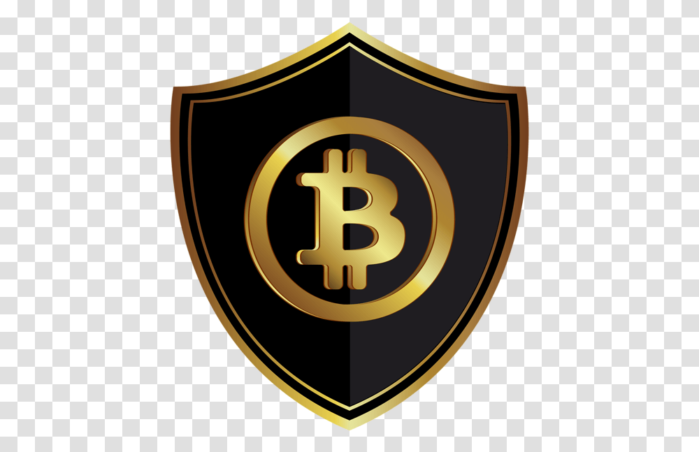Bitcoin Btc Shield Emblem For Free Bet Bonus Offer Bitcoin, Armor, Clock Tower, Architecture, Building Transparent Png