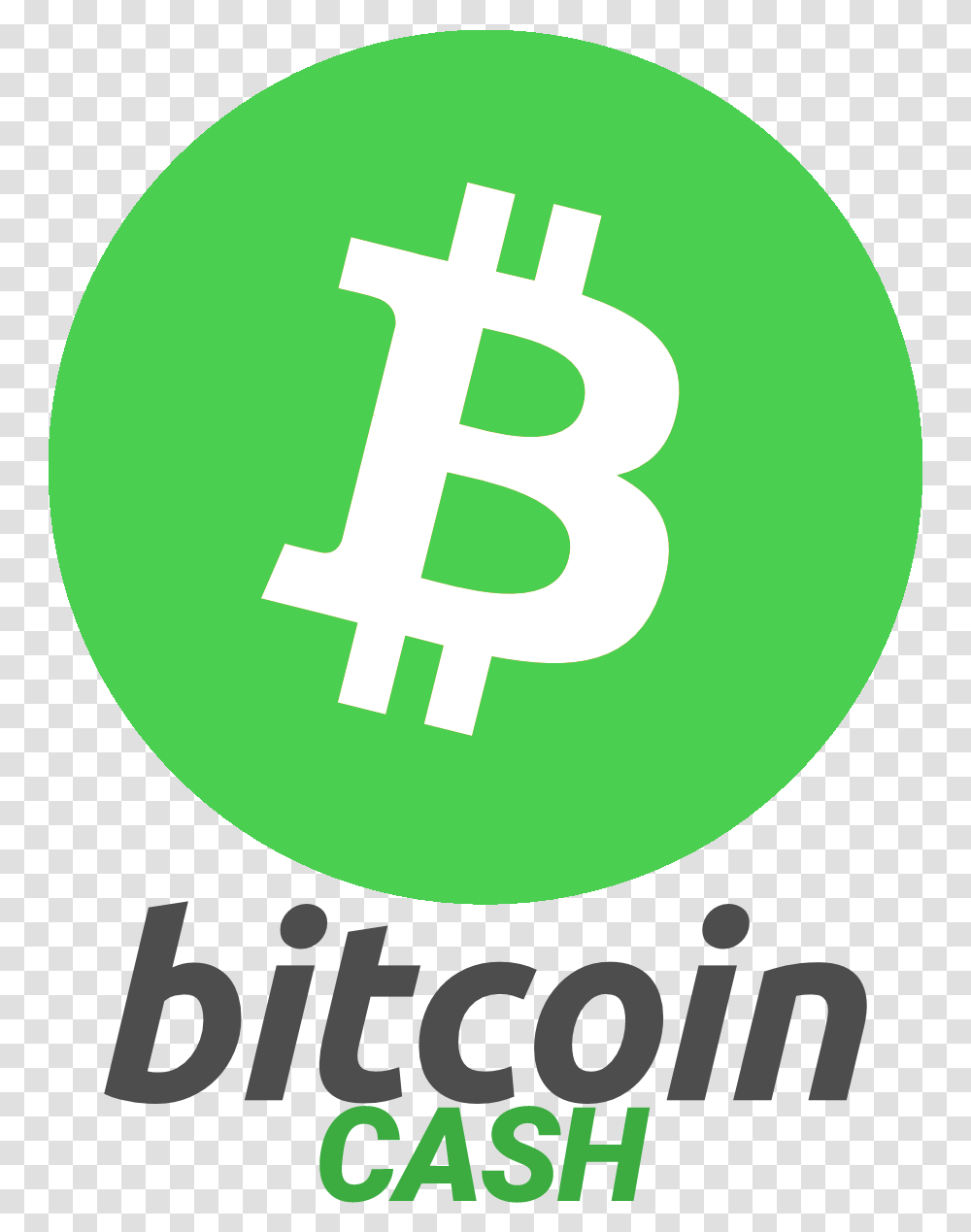 Bitcoin Cash Clipart Bitcoin Cash Logo, Poster, Text, Alphabet, Number Transparent Png