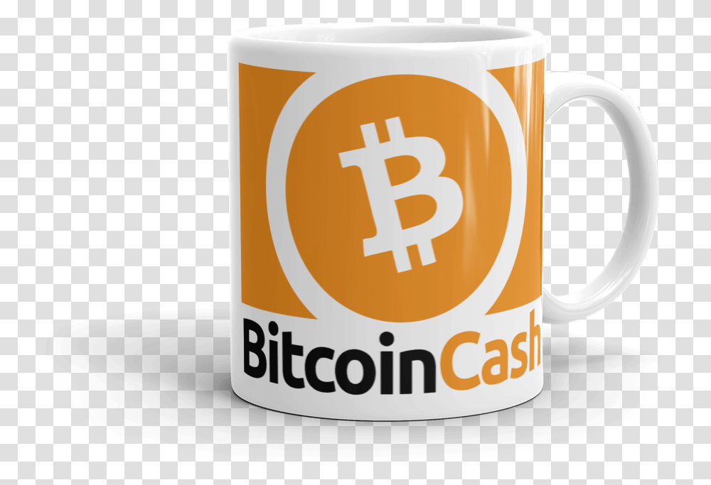 Bitcoin Cash Logo, Coffee Cup, Beverage, Drink, Espresso Transparent Png