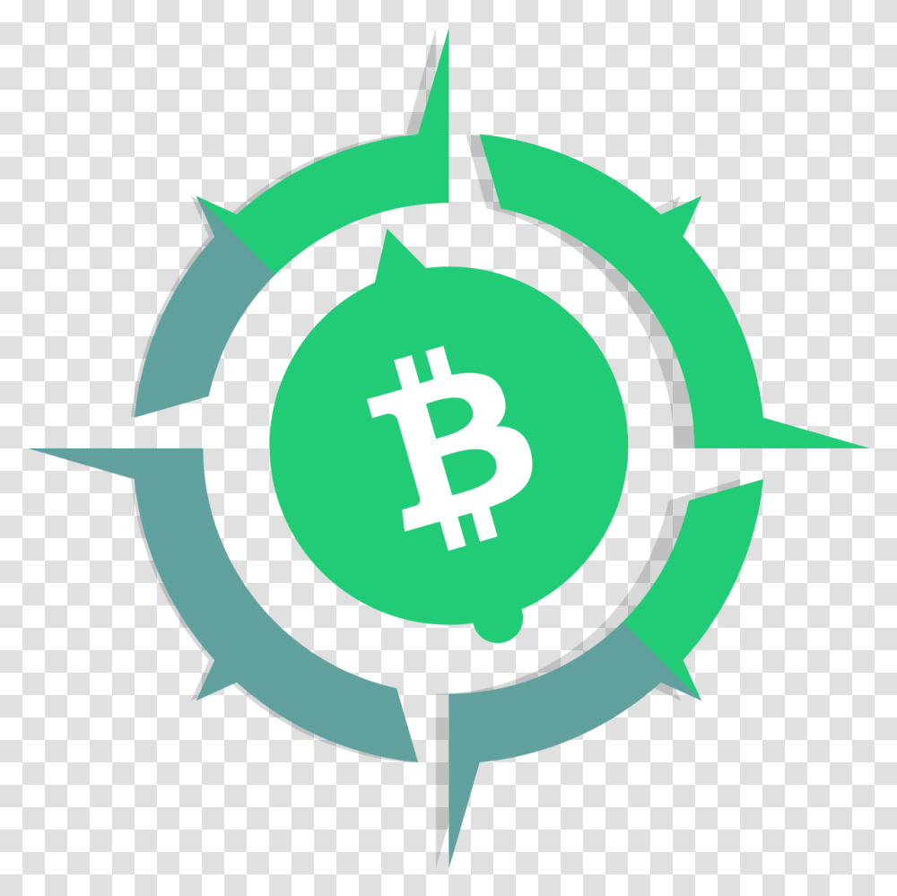 Bitcoin Cash Network Discussions Compass Logo, Symbol, Text, Number, Trademark Transparent Png