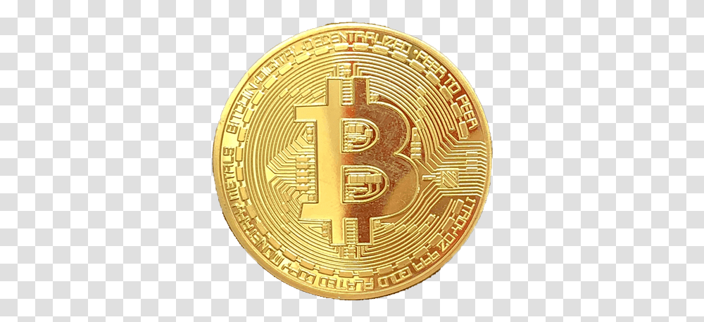 Bitcoin Coin Circle, Money, Gold, Clock Tower, Architecture Transparent Png