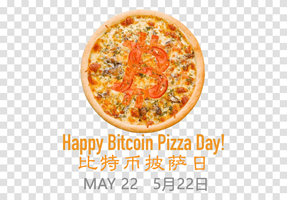 Bitcoin For Pizza, Food, Poster, Advertisement, Flyer Transparent Png