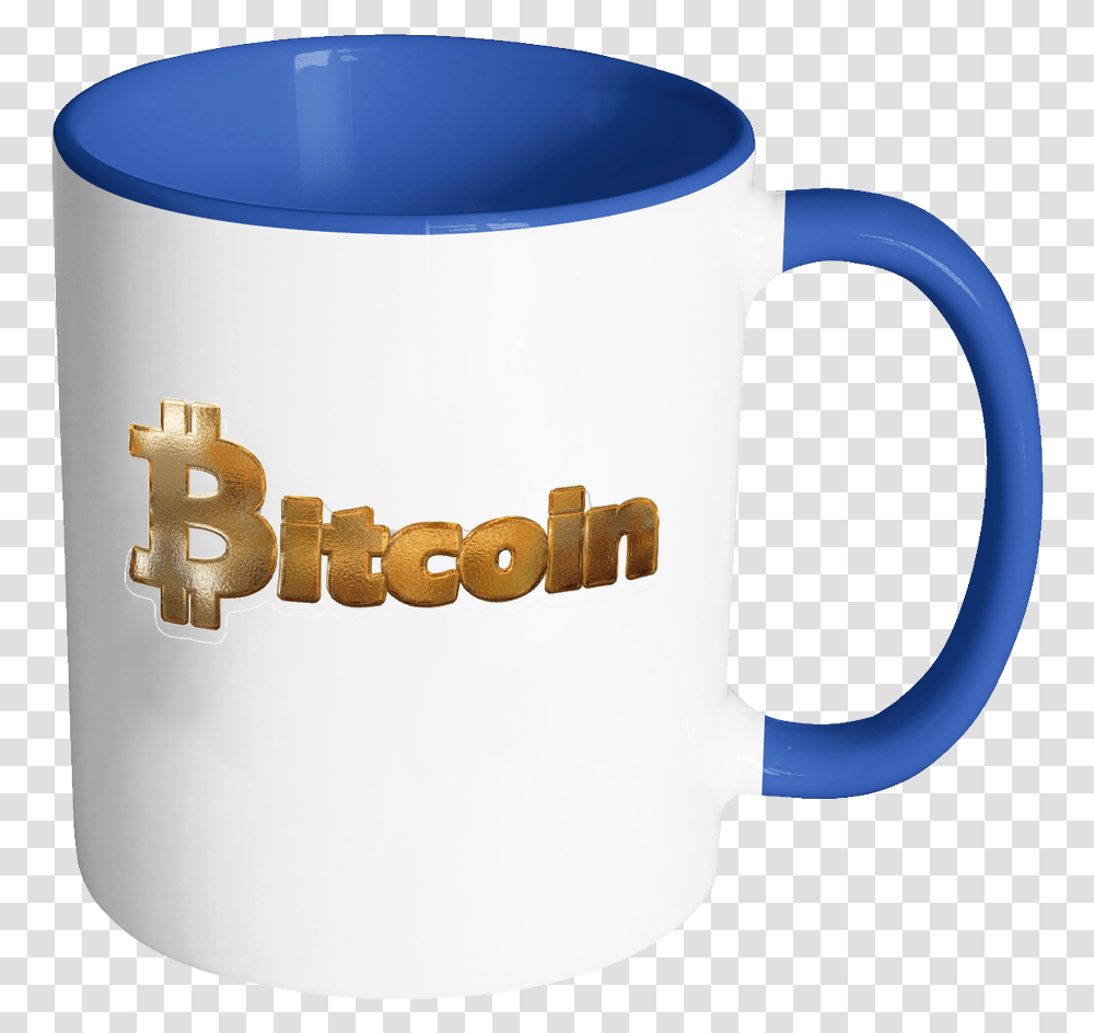 Bitcoin Gold Logo Accent Mug Beer Stein, Coffee Cup, Lamp, Espresso, Beverage Transparent Png