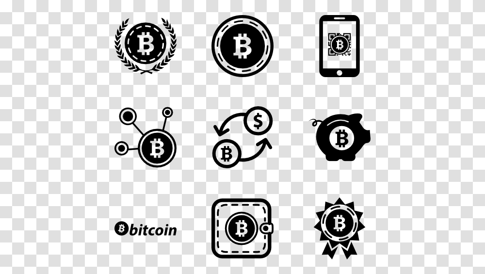 Bitcoin Icon, Gray, World Of Warcraft Transparent Png