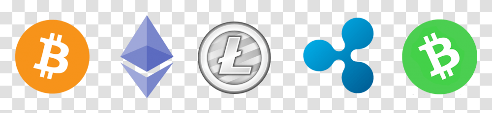 Bitcoin Litecoin Ethereum, Number, Logo Transparent Png