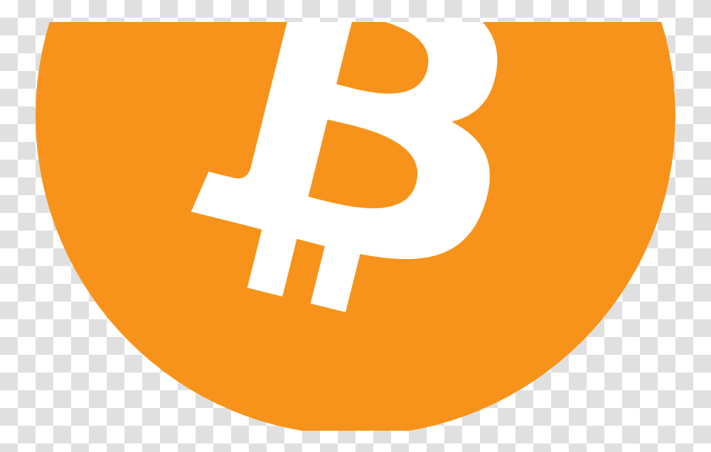 Bitcoin Logo Bitcoin Logo, Text, Number, Symbol, Alphabet Transparent Png