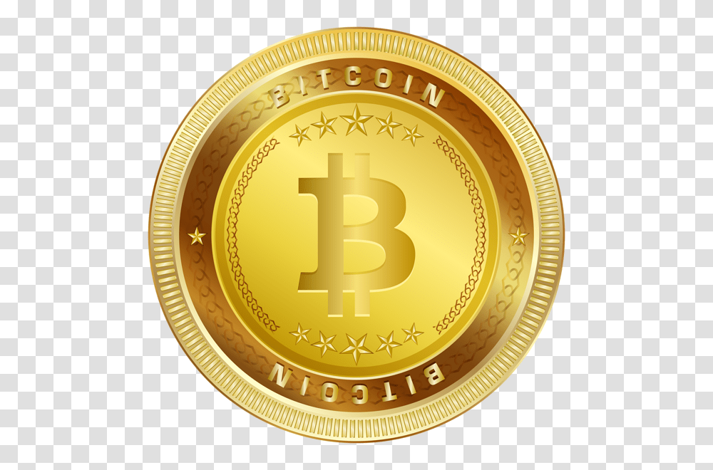 Bitcoin, Logo, Gold, Clock Tower, Architecture Transparent Png