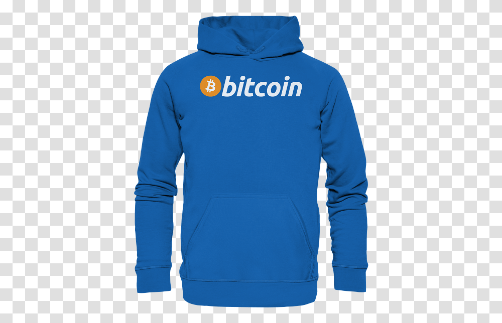 Bitcoin Logo Light Unisex Hoodie Hodlmoda Hoodie, Clothing, Apparel, Sweatshirt, Sweater Transparent Png