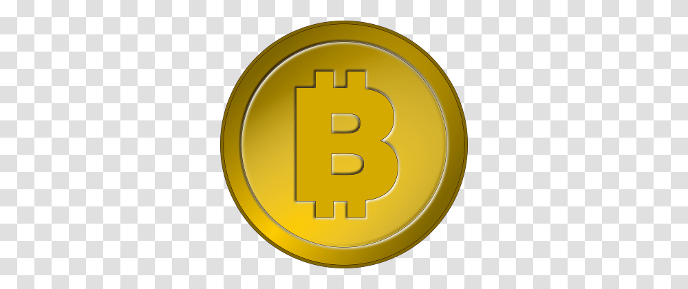 Bitcoin Logo, Money, Gold, Nickel Transparent Png