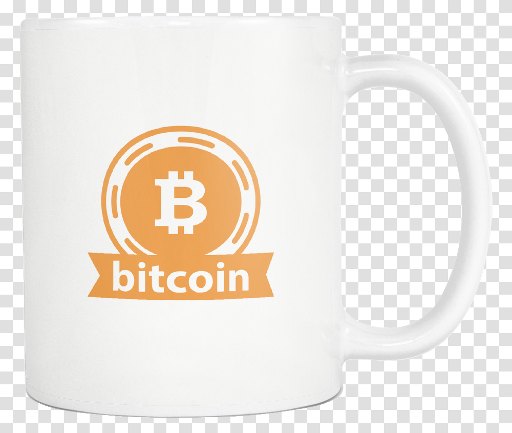 Bitcoin Logo Ribbon Bitcoin Mug White Mug Gift Mug 11 Ounces Gift For Birthday Bitcoin Svg Logo, Coffee Cup, Stein, Jug, Glass Transparent Png