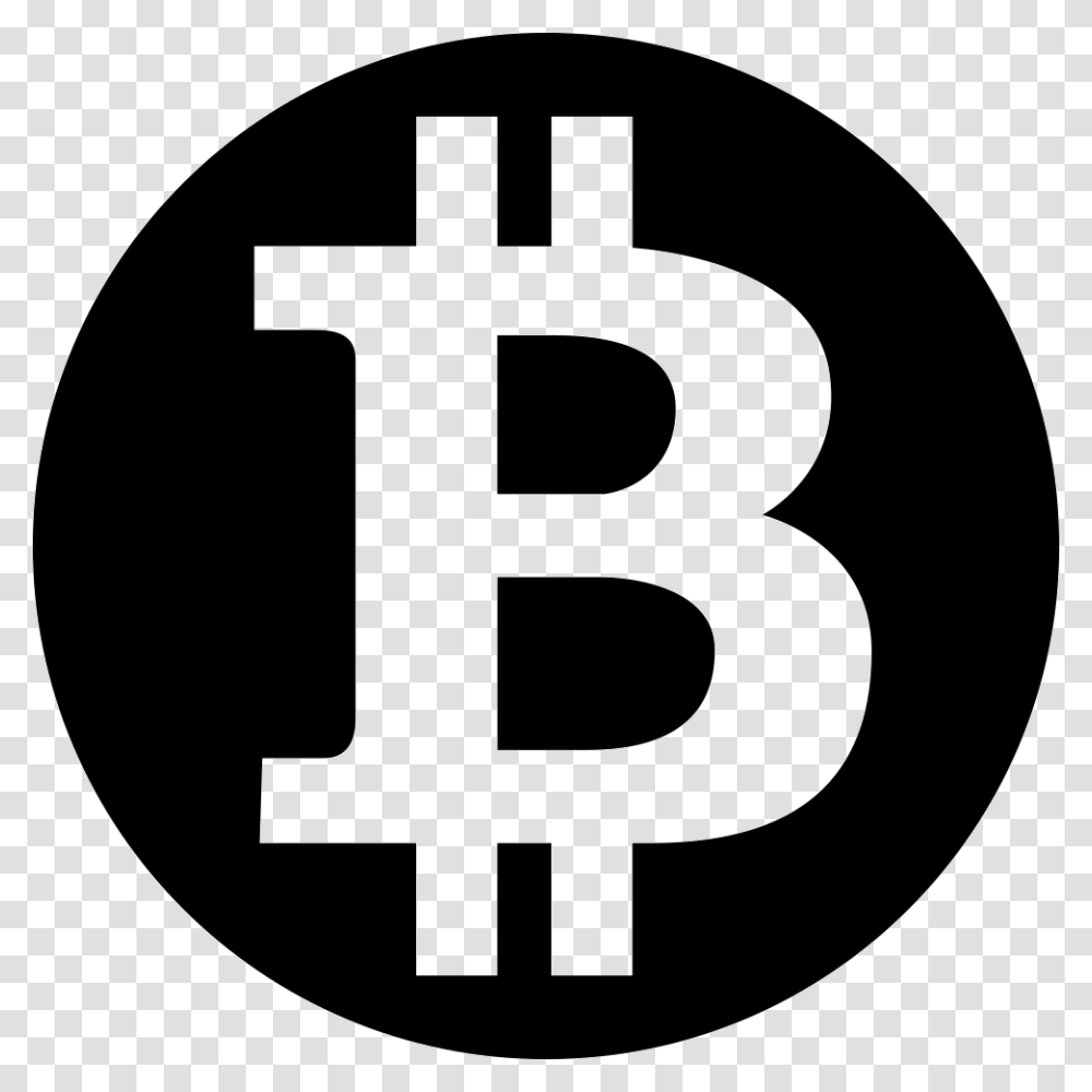 Bitcoin Logo, Number, Trademark Transparent Png
