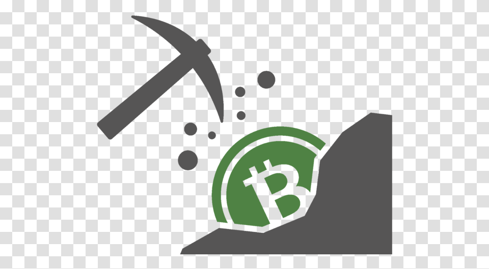 Bitcoin Mining Logo, Tool, Outdoors, Plant, Hammer Transparent Png