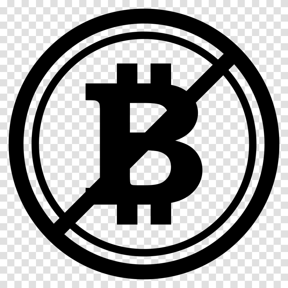 Bitcoin Not Accepted Symbol With A Slash Portable Network Graphics, Number, Label, Logo Transparent Png